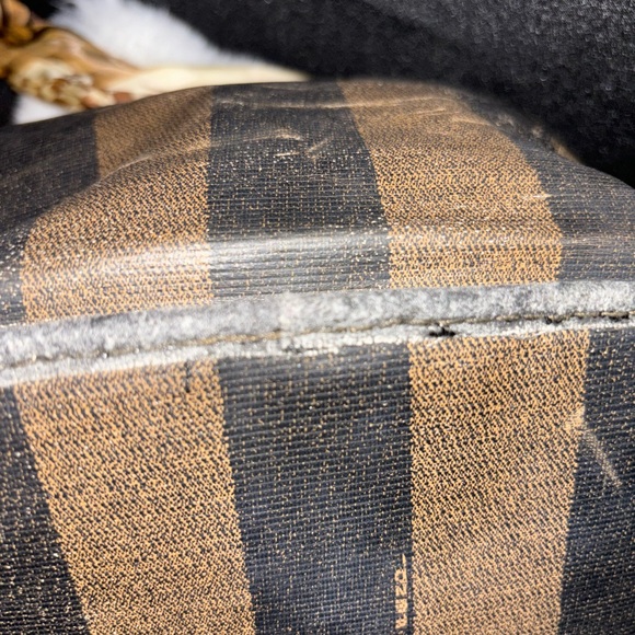 Fendi | Vintage Pequin Collapsible Zippered Makeup Vanity Case Bag - Picture 3 of 12